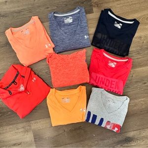 BUNDLE: Under Armour athletic tops size small